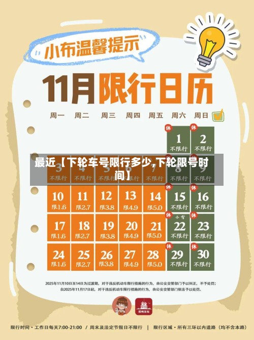 最近【下轮车号限行多少,下轮限号时间】