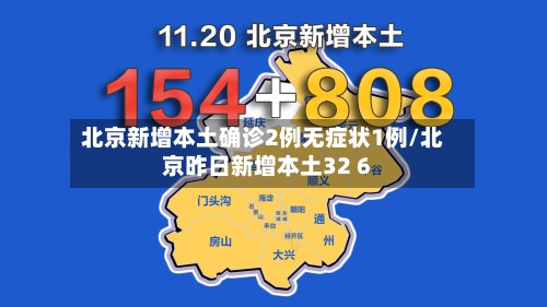 北京新增本土确诊2例无症状1例/北京昨日新增本土32 6-第2张图片